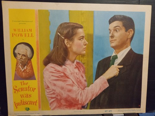 Lobby card 1947 the - the, senator