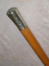 Vintage Pine Military Drill/Walking Stick/Cane - 'The Royal Engineers' - 86.5cm