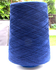 100% cotton yarn cone in a