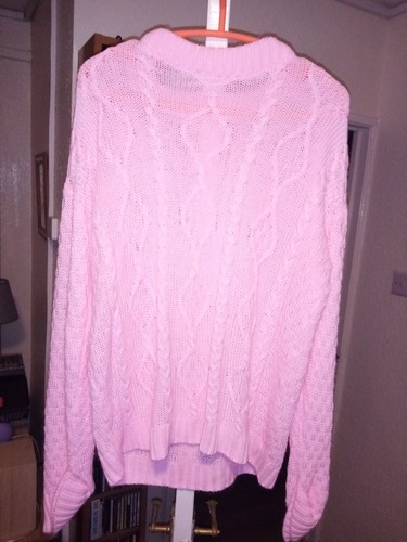 Ladies pink cardigan - ladies,