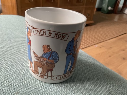 Vintage coronation street mug - street,
