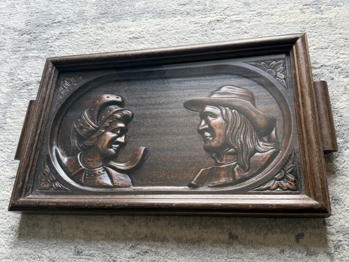 Vintage french breton carved - vintage,