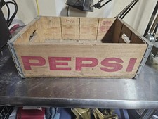 Vintage Pepsi Crate 1970
