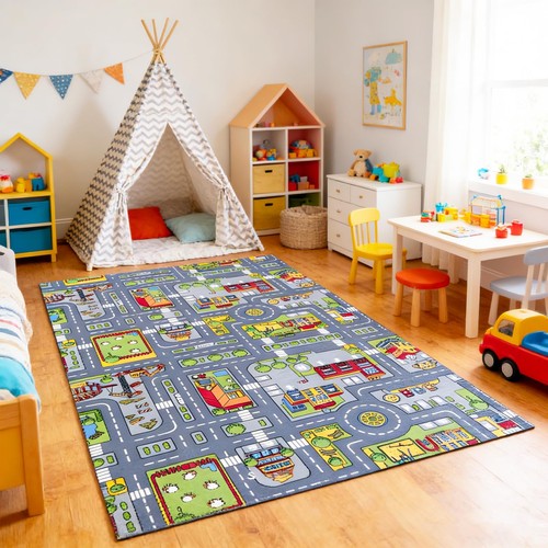 Road mat for - road, cars,