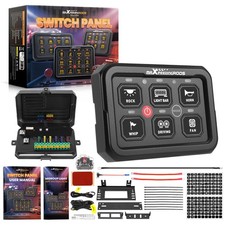 Universal 6 Gang Switch Panel
