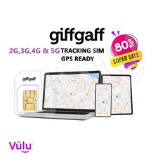 Giffgaff SIM Card Mobile GPS Tracker Pay As You Go PAYG FREE £5 Credit ONLY 20p