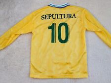 Sepultura long sleeve Brazil shirt blue grape xl vintage very good condition