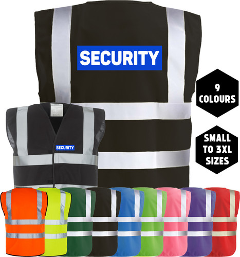 Security vis viz vest - hi-vis,