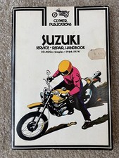 SUZUKI 50-400cc MOTORCYCLE SERVICE AND REPAIR 1964-1974 CLYMER PUBLICATIONS