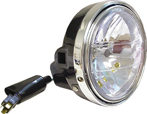 Headlight round complete - headlight,