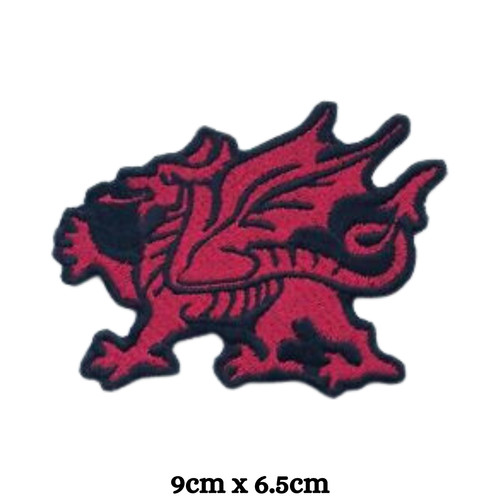 Fire breathing welsh dragon - fire,
