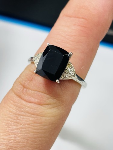 Tjc silver black spinel - tjc,