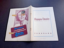 1940 sep DORTMUND program VARIETY OLYMPIA THEATER circus acts REKA ALLISONS