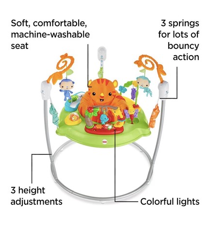 Fisher price roarin rainforest - fisher,