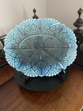 Antique Davidson Blue Glass