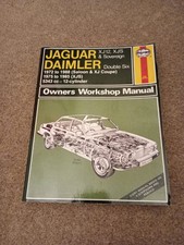 Jaguar Daimler XJ12, XJS & Sovereign (1999-2002) Owners Workshop Manual