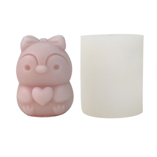 Love penguins silicone - 3d,