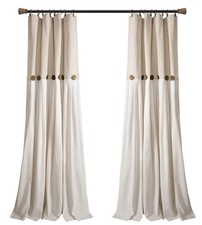 Lush Decor Linen Button