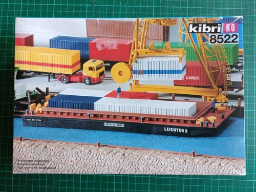 Kibri 8522 container barge - 8522,