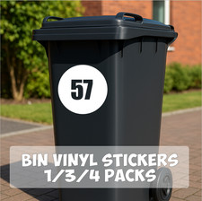 Personalised Bin Number