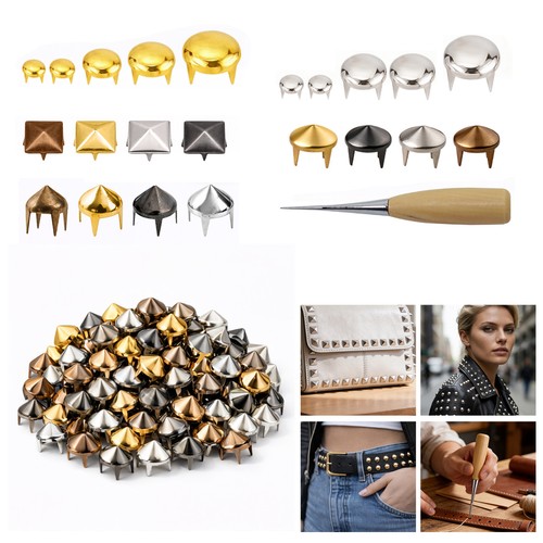 Leathercraft dome studs - leathercraft,