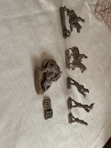 Vintage lead toy soldiers - , &