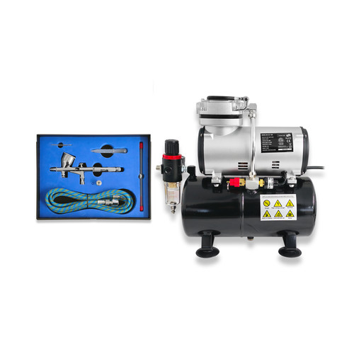 Airbrush tank compressor kit - compressor,
