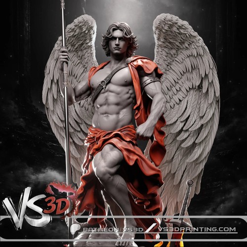 Saint michael archangel 3d - saint,