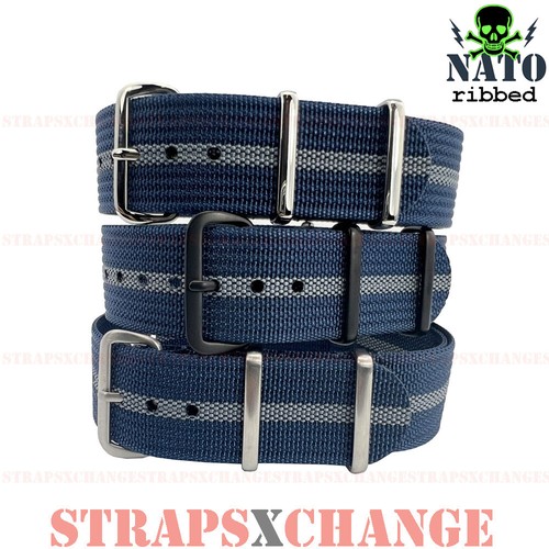 Ribbed premium nato petrol - premium, nato®