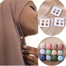 Hijab Magnet Pin Brooch For Scarf Headscarf Shawl Round Multi Use Snag Free Sale