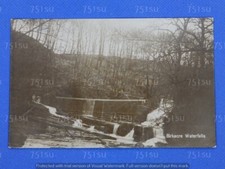 Birkacre Waterfalls, River Yarrow, CHORLEY, Lancashire. Inland waterway. RPPC