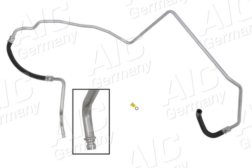 From steering gear fluid - to,