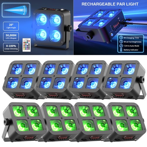 Led 4x25w rgbwa - 4x25w, par