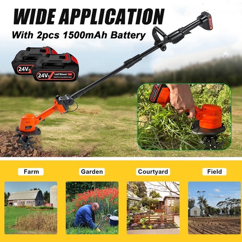 Cordless tiller cultivator - cordless,