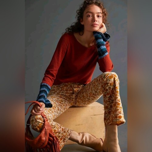 Pilcro boho orange and blue - boho,