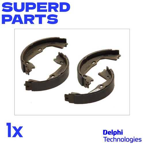 Brake shoe set parking - set,