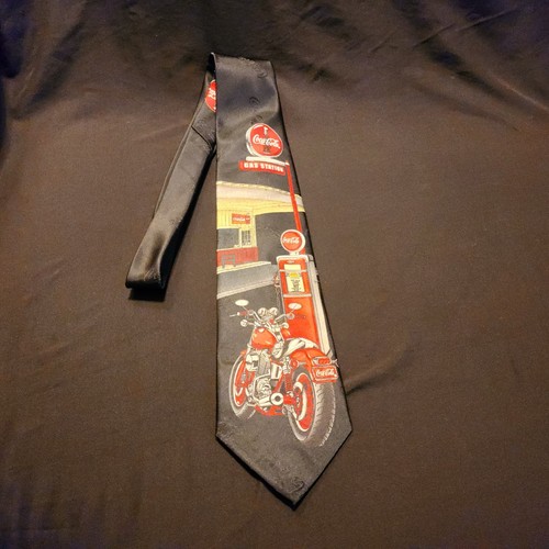Vintage coca cola - tie, gas