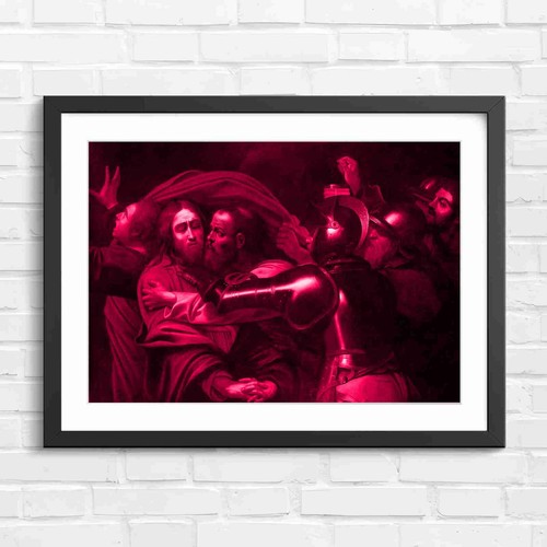 Judas betraying jesus painting - betraying,