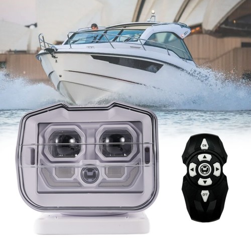 Led white search lights marine - white,