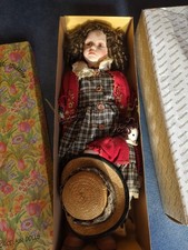 Knightsbridge Collection Porcelain Doll Girl Dressed