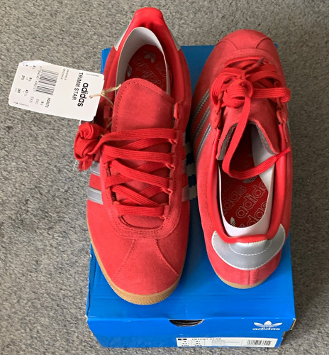 Adidas trimm star red silver - star, red/silver