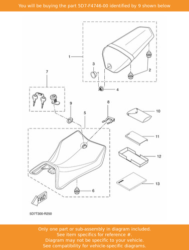Yamaha washer seat - washer,,