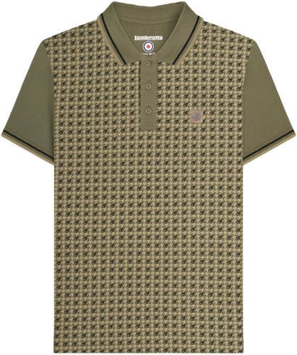 Lambretta mens khaki - khaki, checked