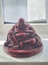 Large Red Resin Laughing