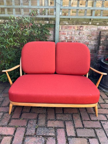 Fully restored ercol seater - fully, 2-seater