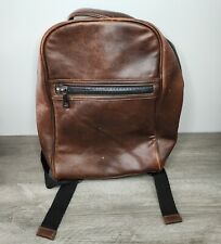Zara Man Brown Faux Leather