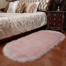 Fluffy Rugs Soft Shaggy Rug Floor Carpet Mat Living Room Bedroom Rug Anti-Slip