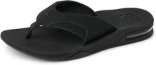 Reef Fanning, Men's Flip Flop UK SIZE 16 - BIG FEET! BARGAIN - BLACK