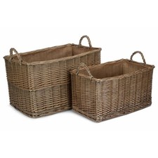 Willow Log Storage Basket