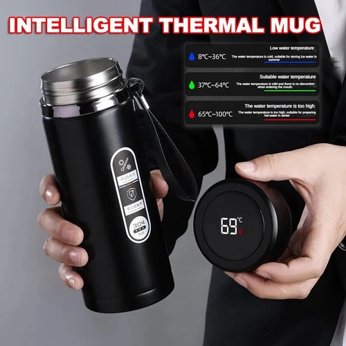 Stainless steel thermos - thermos, water